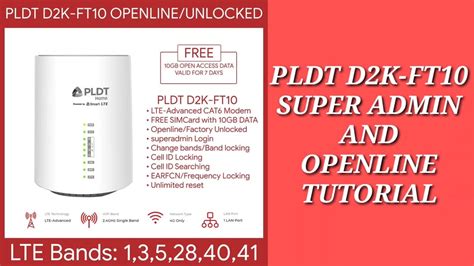 Tutorial PLDT D2K.